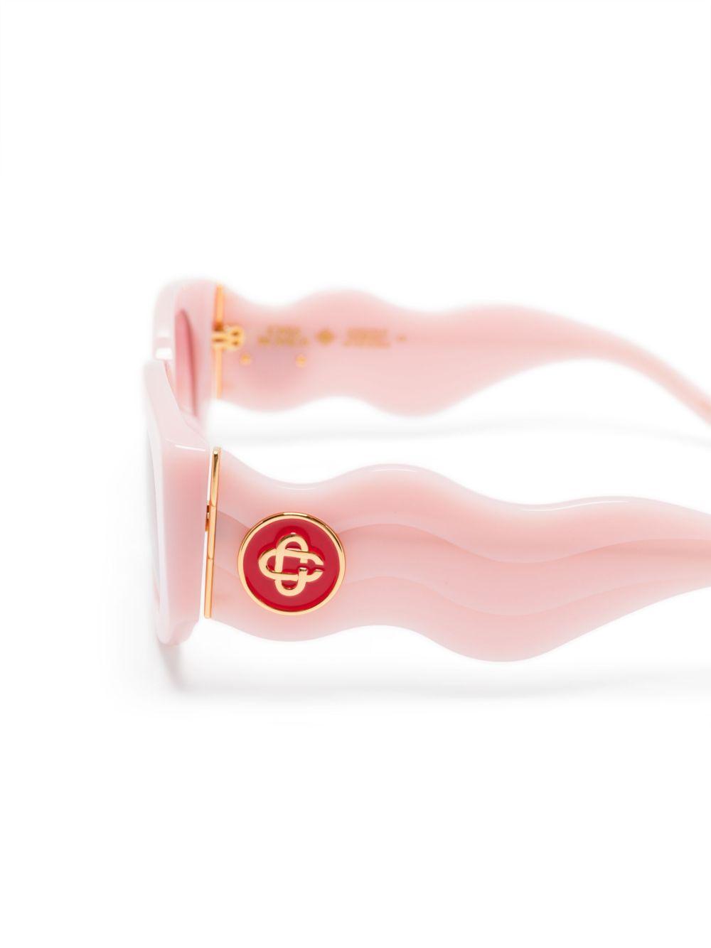 CASABLANCA Occhiali da sole Wave rosa