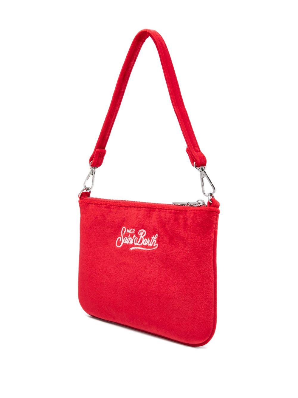 MC2 SAINT BARTH Borsa a spalla 'Parisienne Mini Velvet'