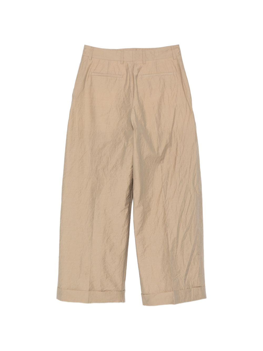 SOEUR Pantaloni Watson ampi beige