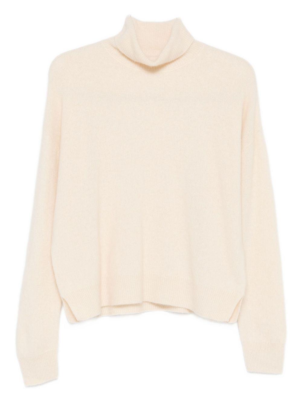 MAJESTIC FILATURES Maglia a collo alto in lana