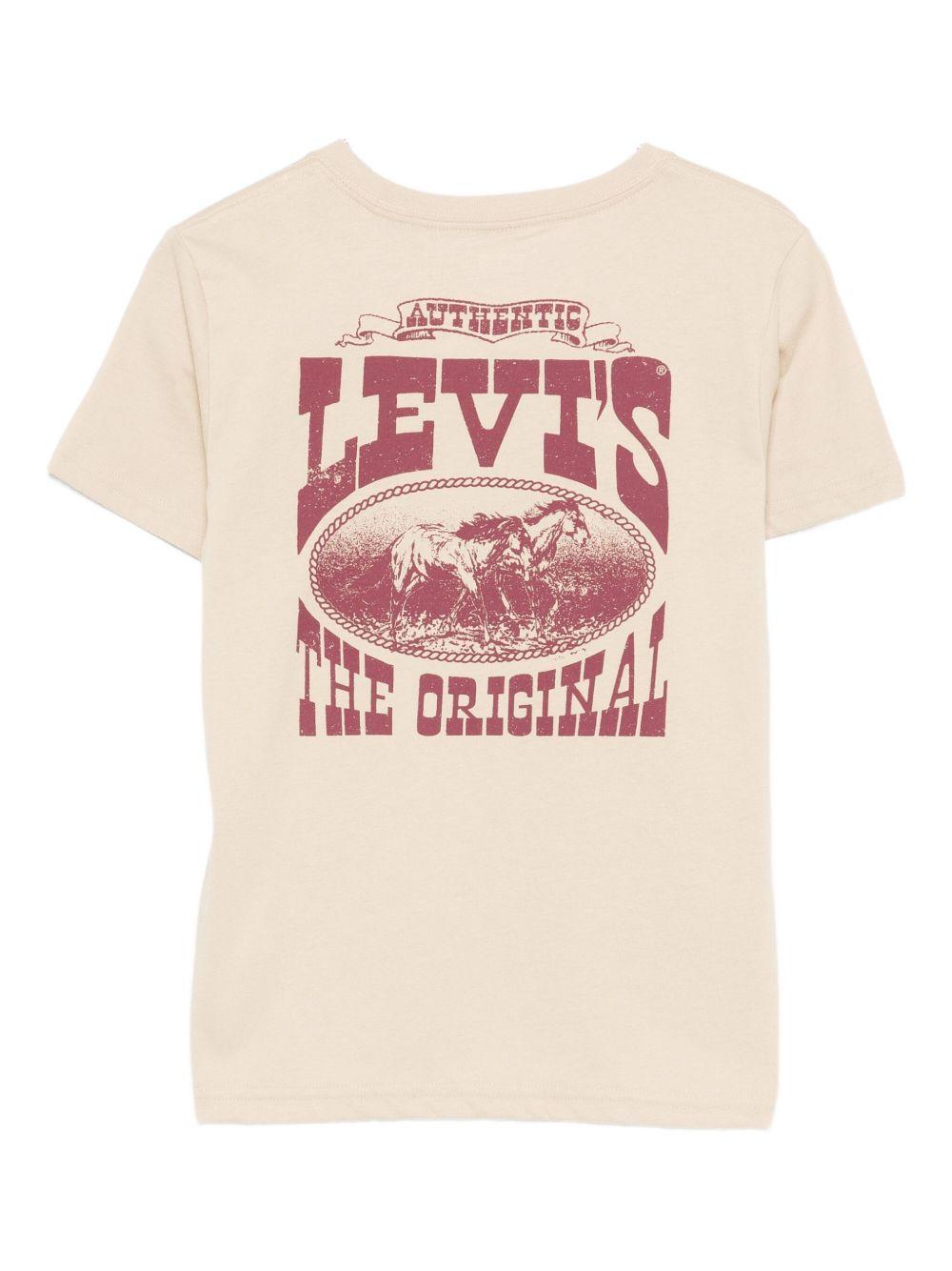LEVIS T-shirt in cotone con stampa