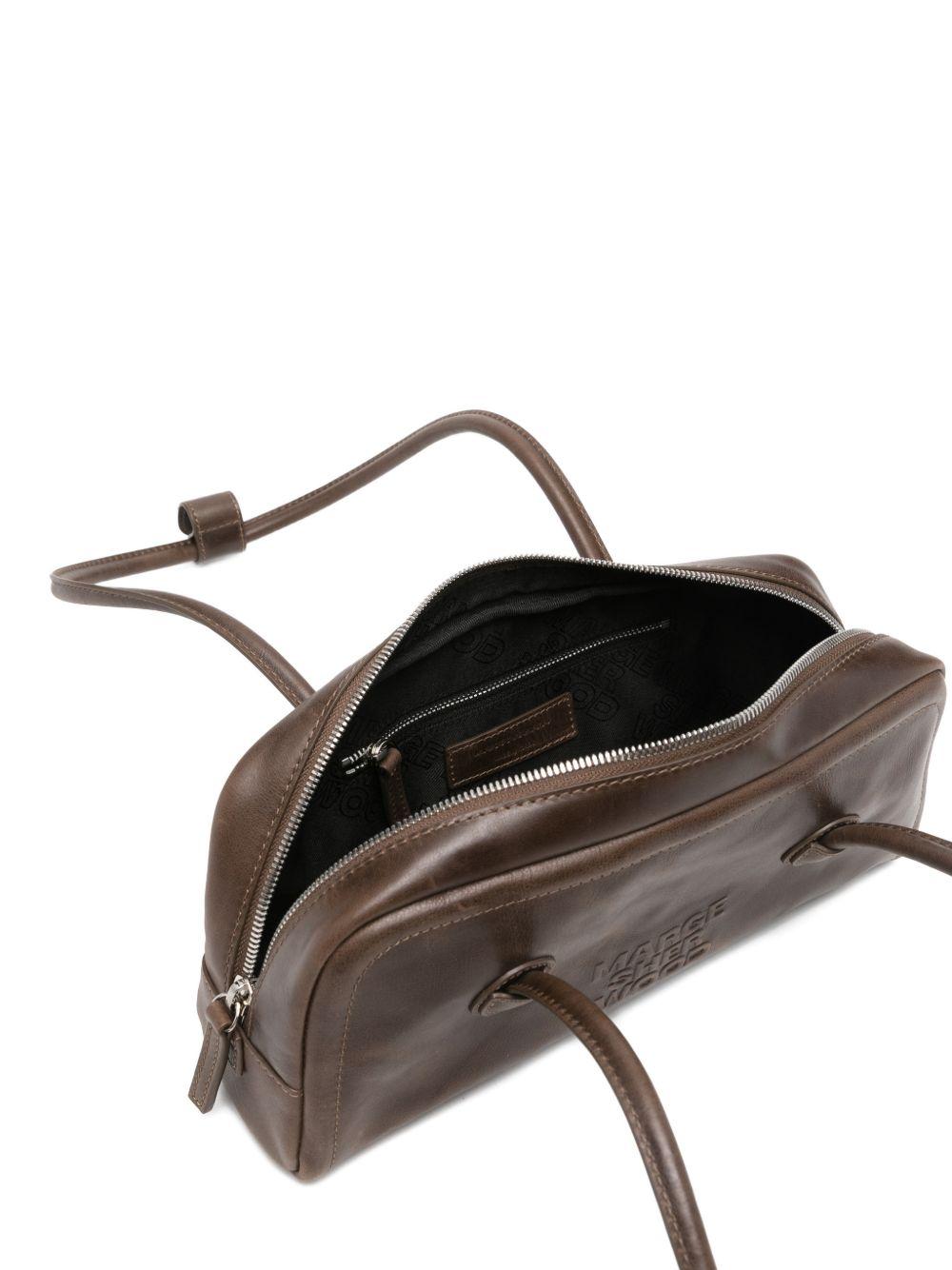 MARGESHERWOOD Borsa a spalla Soft Baguette marrone scuro
