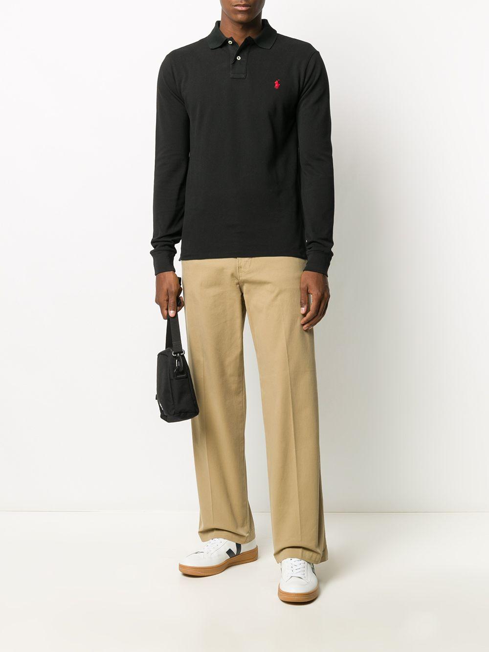 POLO RALPH LAUREN Polo a maniche lunghe con logo