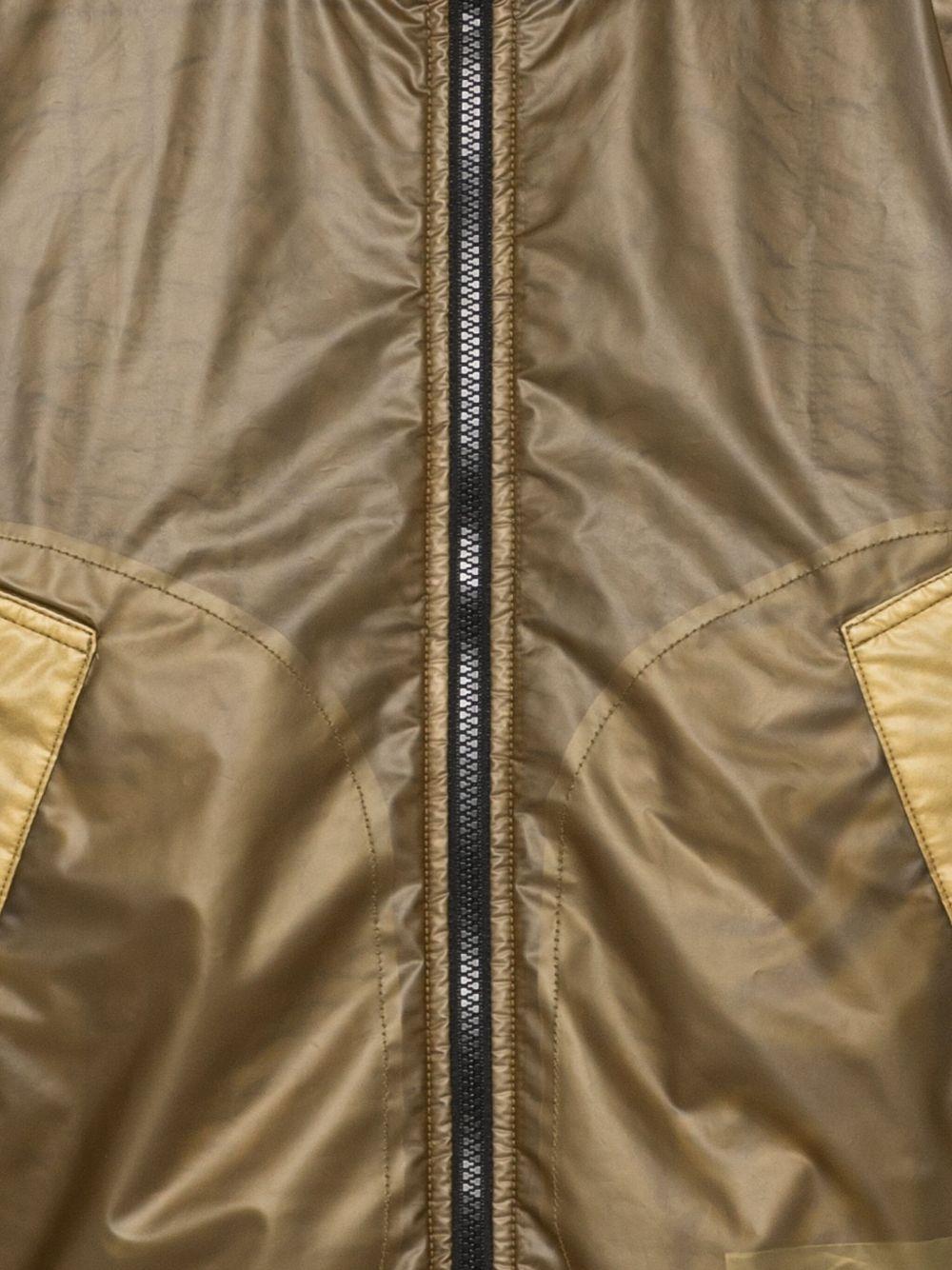 STONE ISLAND Giacca verde militare con cappuccio