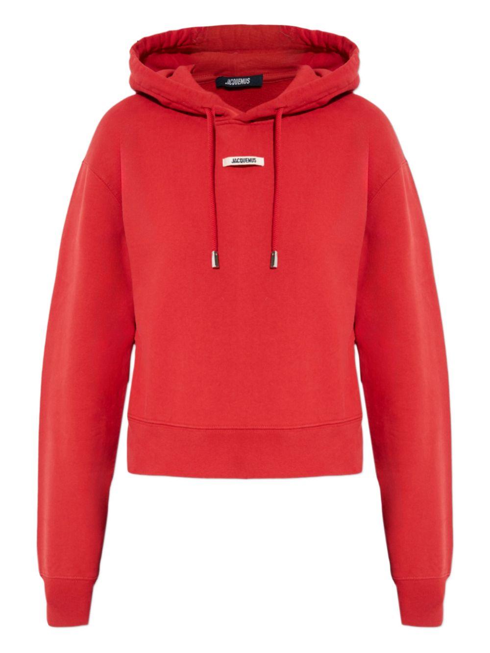 JACQUEMUS Felpa con cappuccio 'Gros Grain'