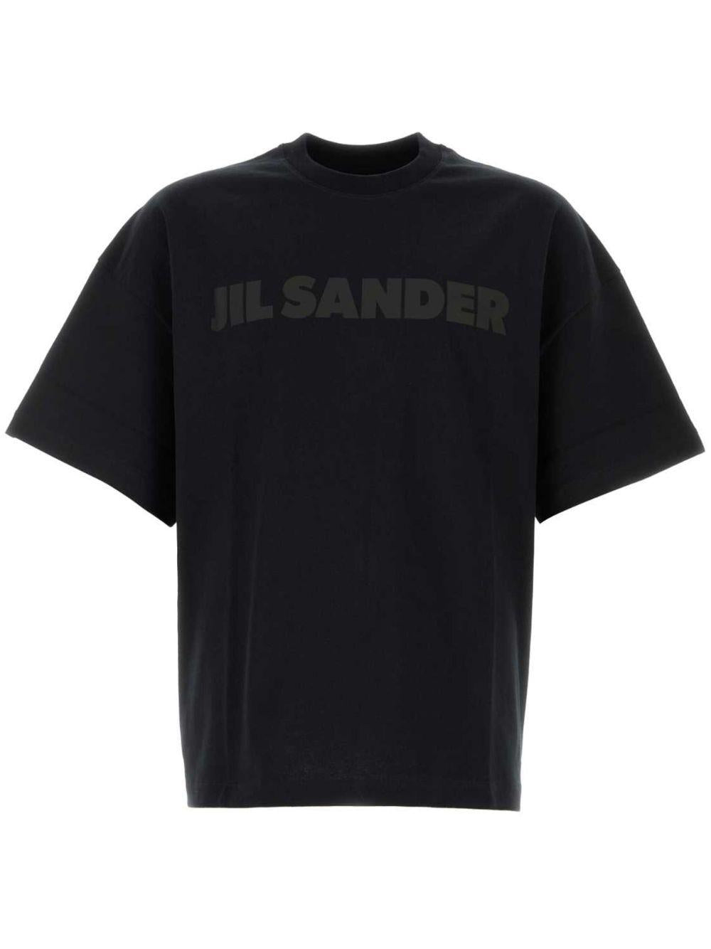 JIL SANDER T-shirt in cotone con maniche 3/4