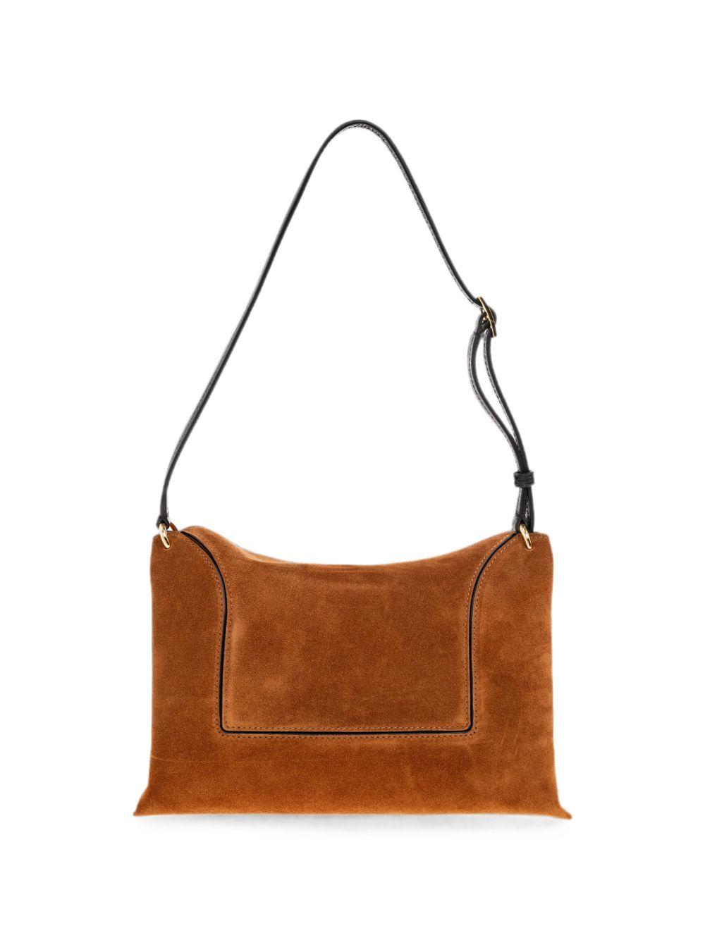 WANDLER Borsa Penelope Slouch in camoscio marrone
