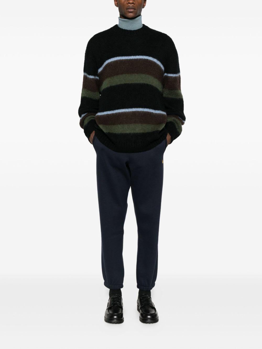 CARHARTT WIP Maglione a righe in misto alpaca