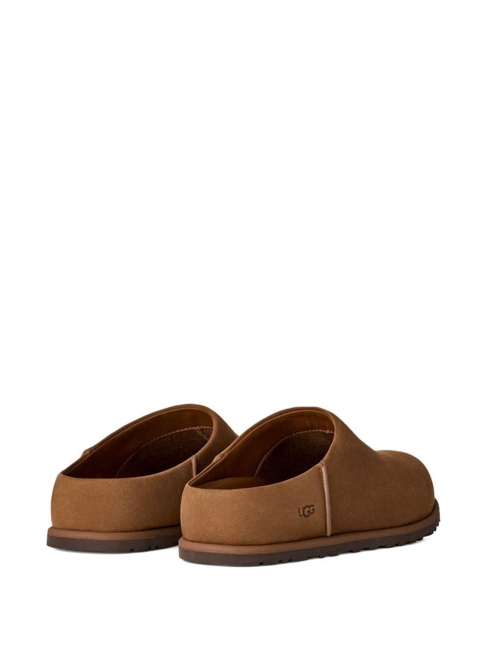 UGG Sabot Otzo in pelle marrone