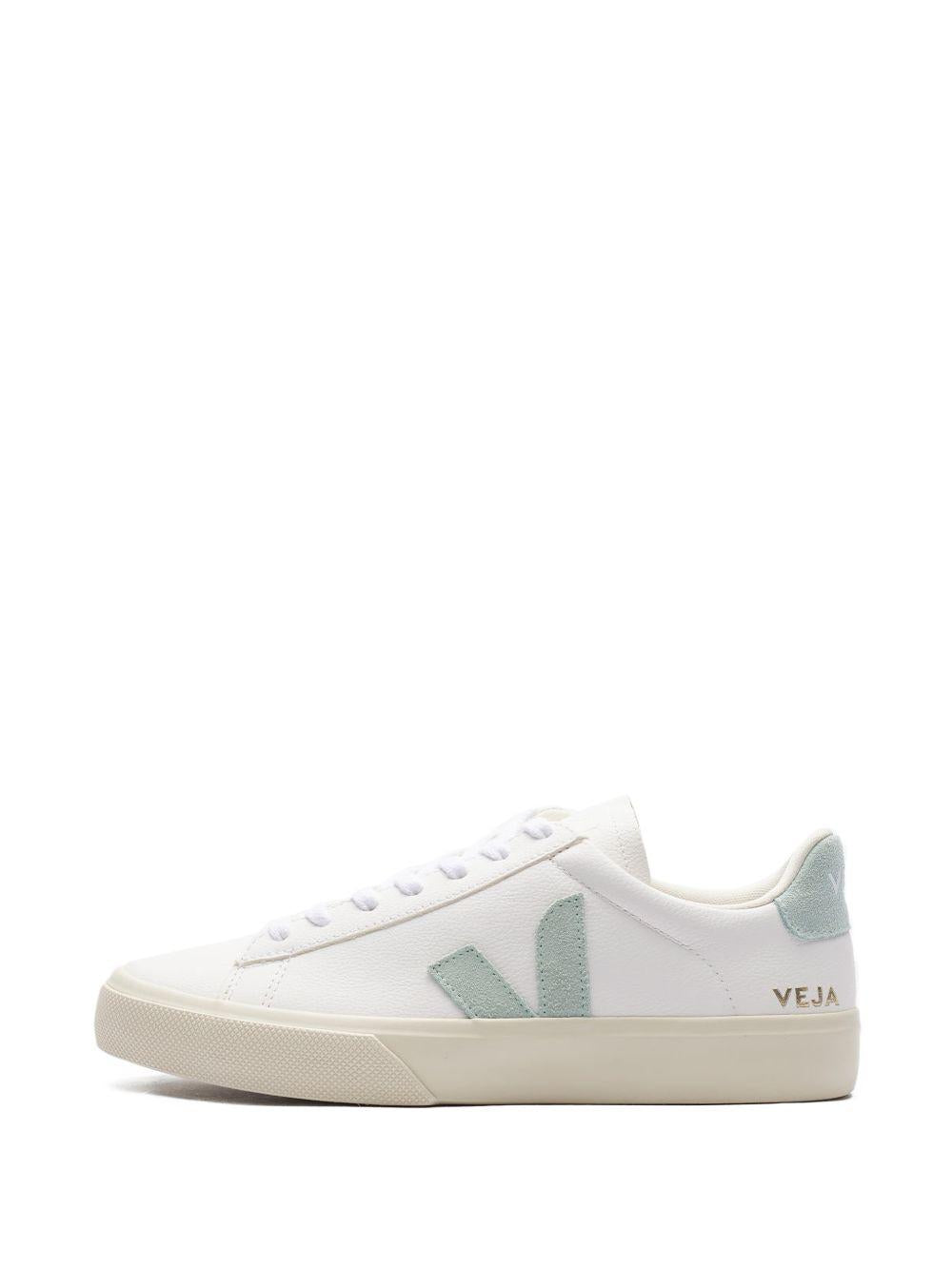 VEJA Sneakers con lacci bianche e menta