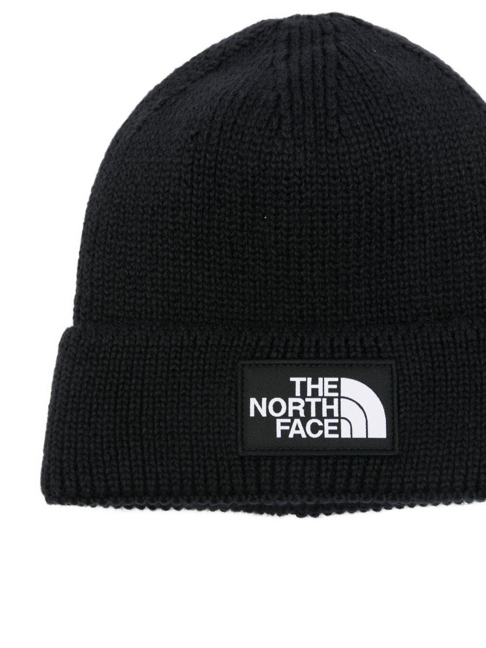 THE NORTH FACE Cappello in maglia a costine nero
