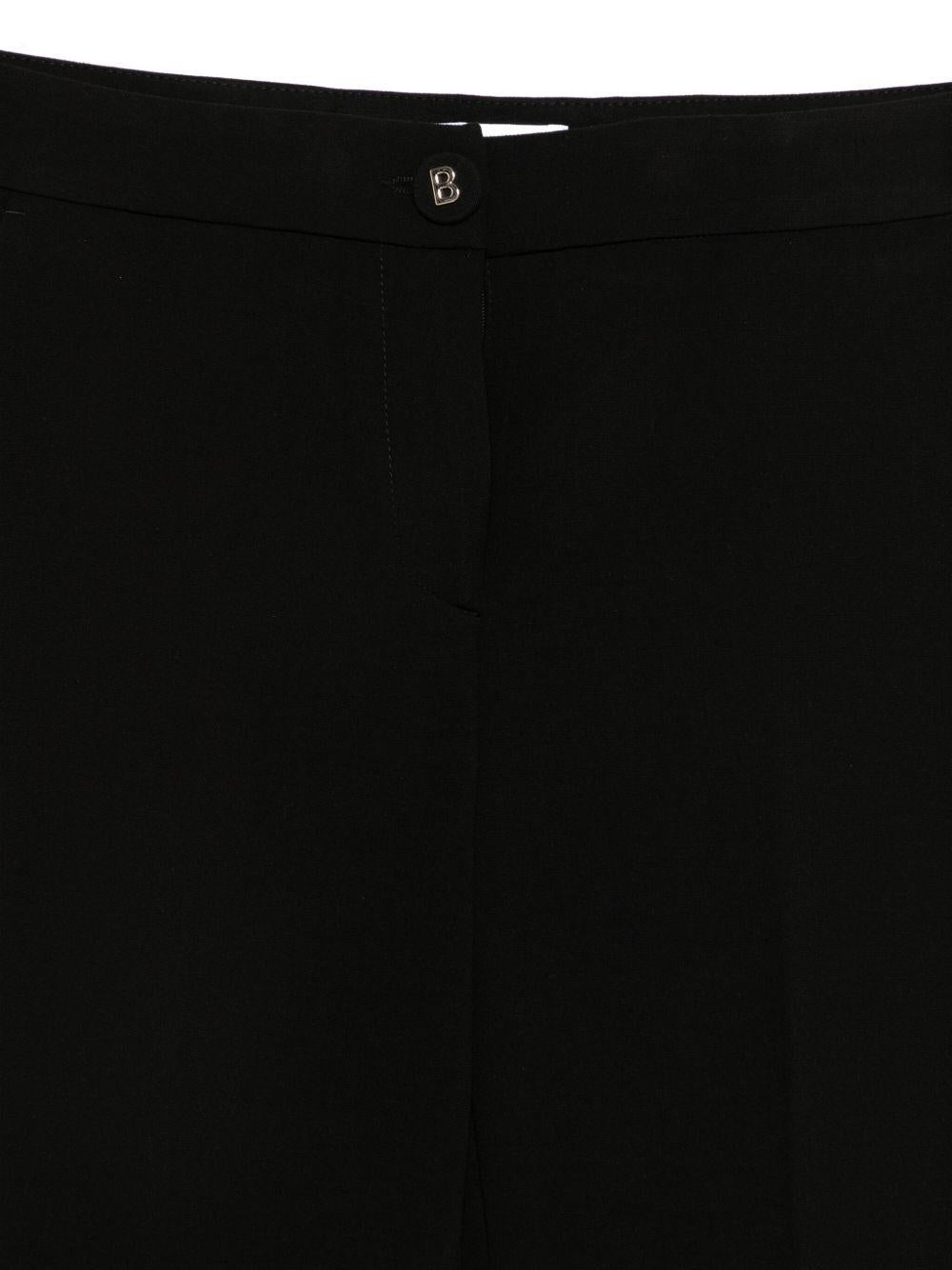 BLUGIRL Pantaloni neri con spacchetto