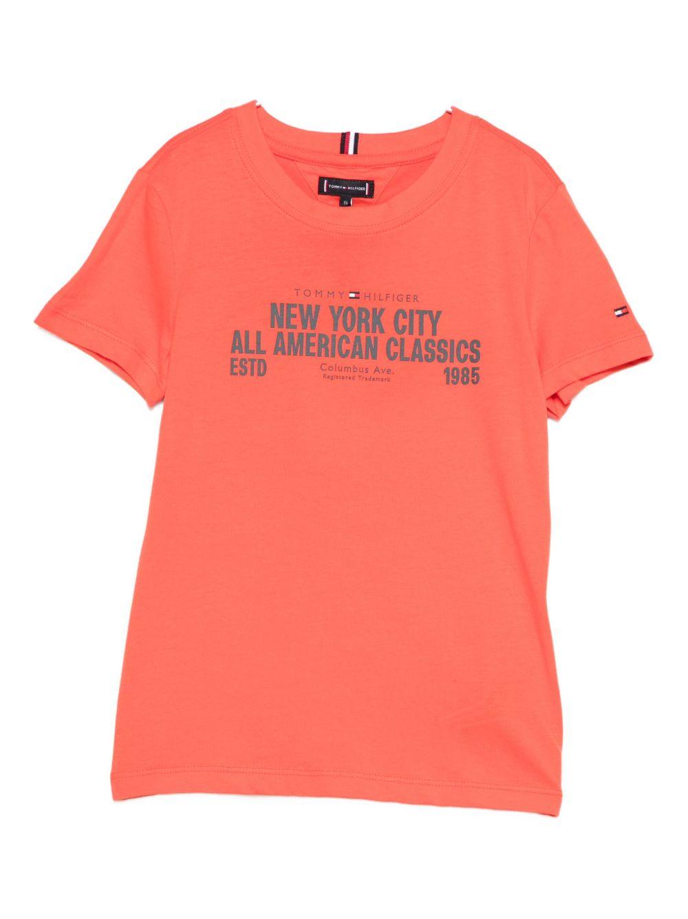 TOMMY HILFIGER T-shirt a maniche corte con stampa