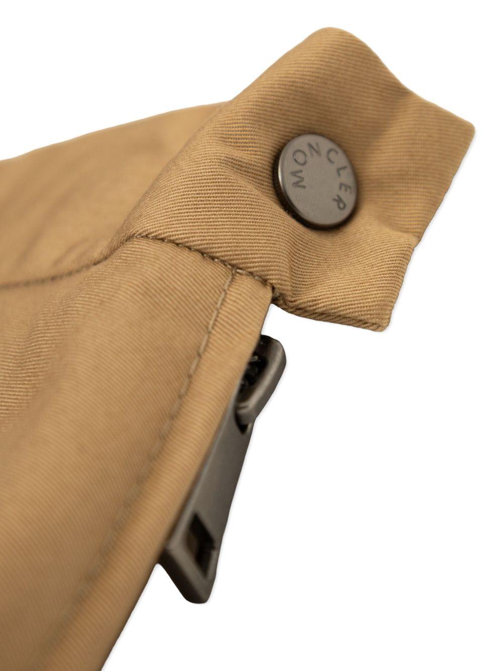 MONCLER Gonna corta a pieghe