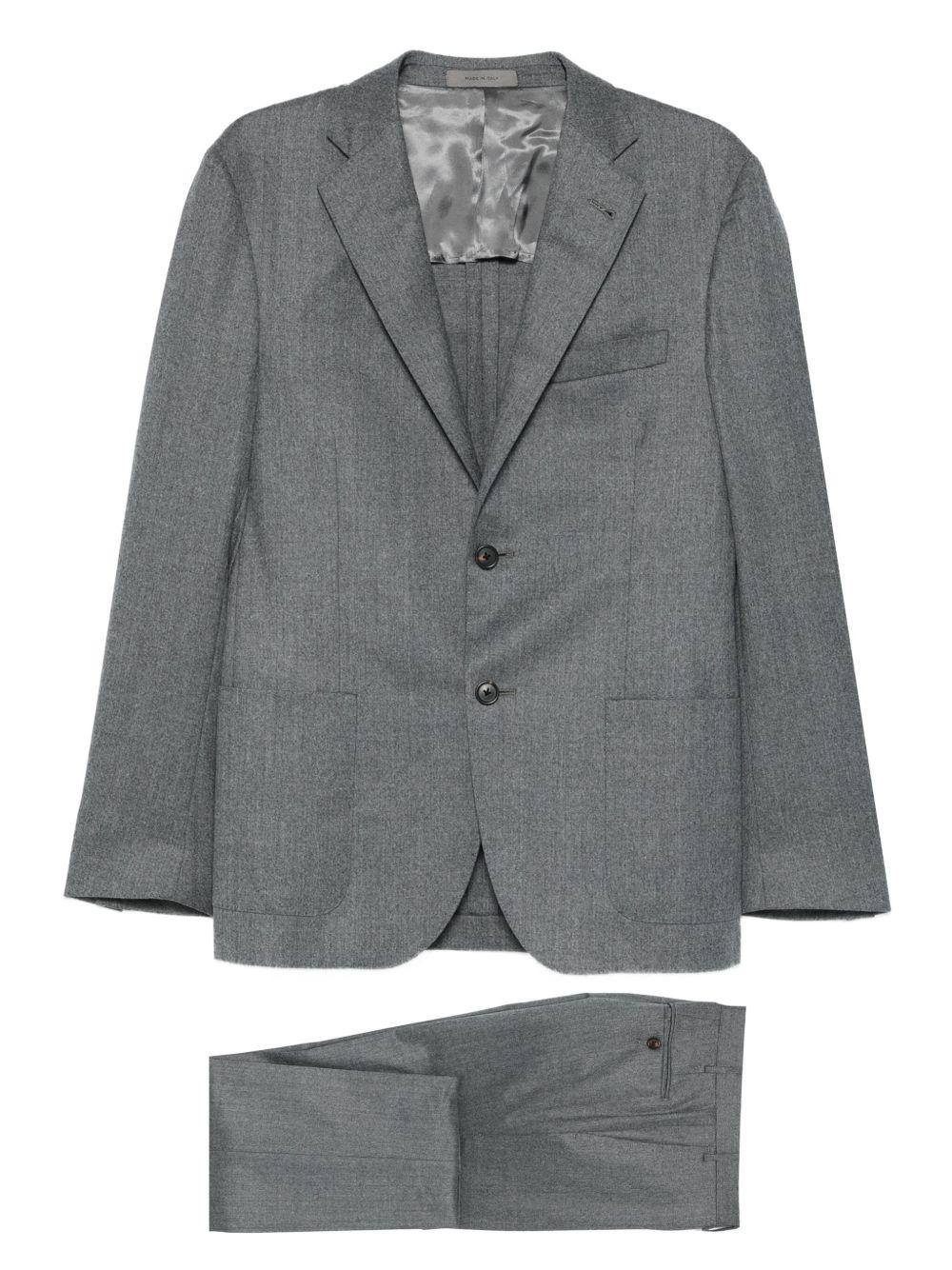 CORNELIANI Completo grigio in lana vergine