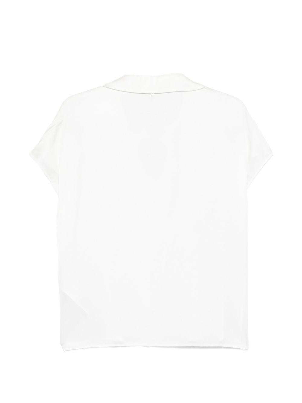 LIUJO Polo bianca a maniche corte