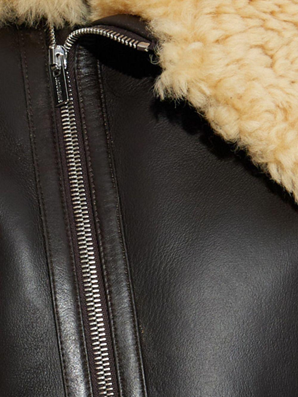 JACQUEMUS Giacca 'Aviatore' asimmetrica