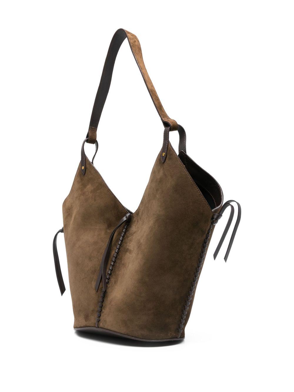 ISABEL MARANT Borsa a spalla 'Tampa' in suede