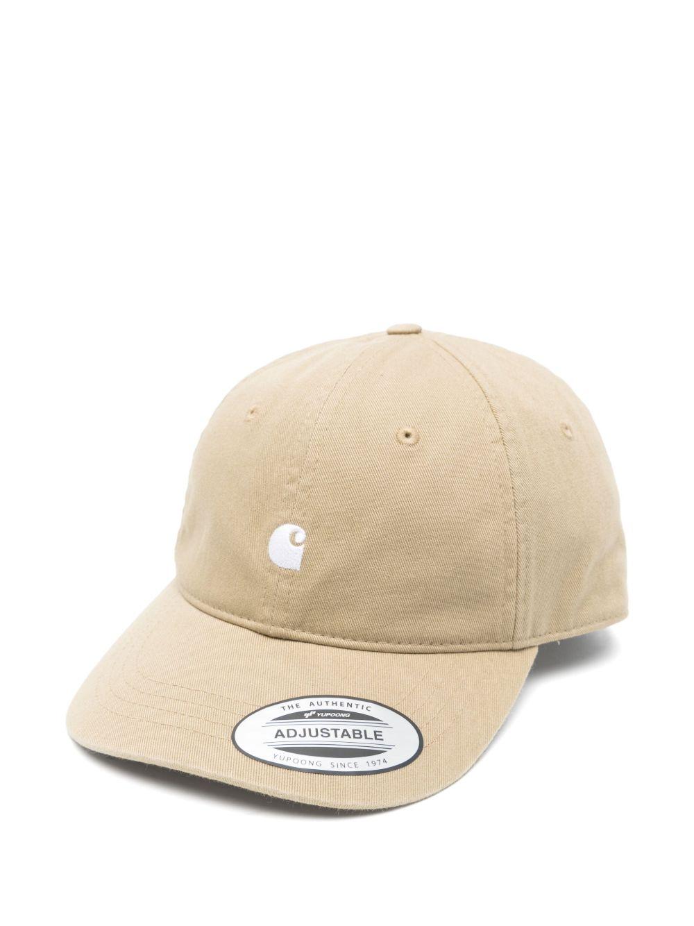 CARHARTT WIP Cappello da baseball in cotone beige