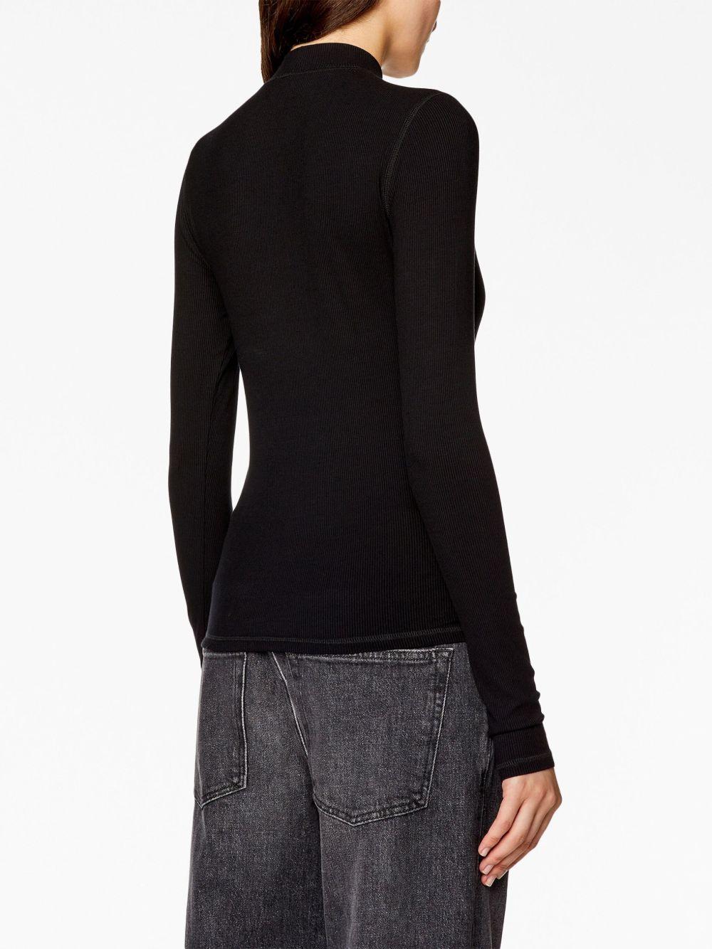 DIESEL T-shirt 'T-Mokky' nera