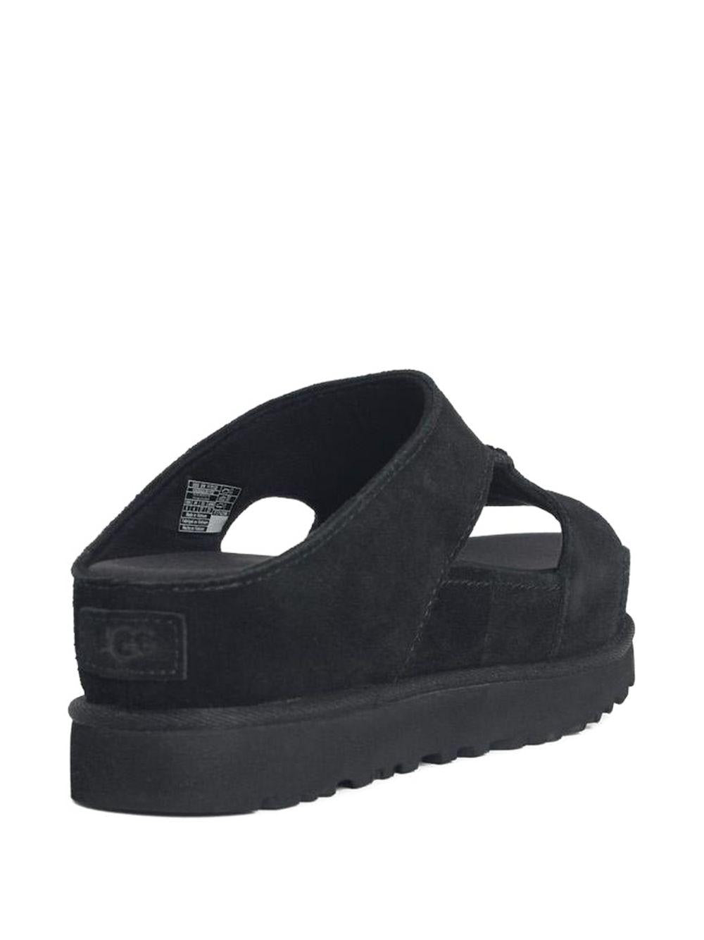 UGG Ciabatte slide in camoscio W Goldenstar Hi Cutout Slide