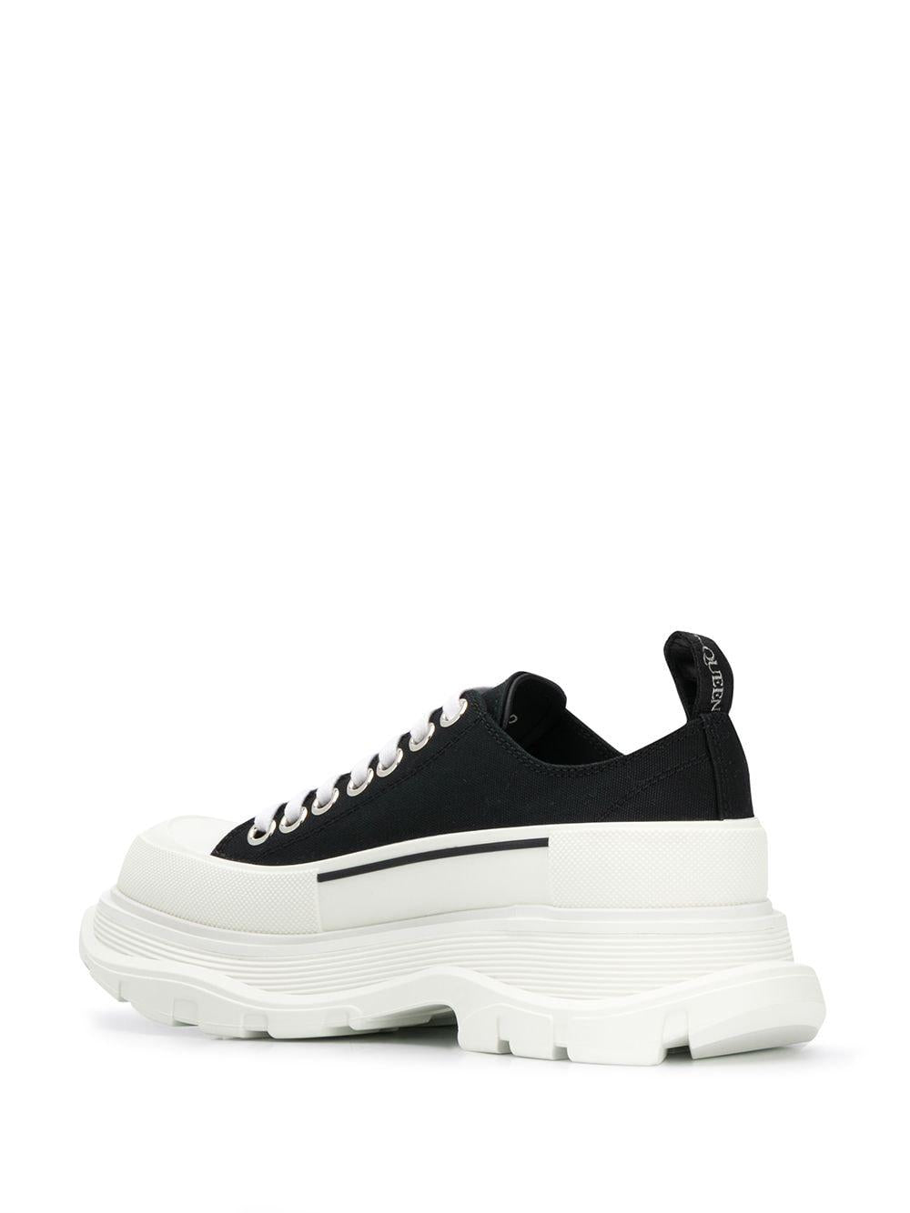 ALEXANDER McQUEEN Sneakers Tread Slick in tela con suola in gomma
