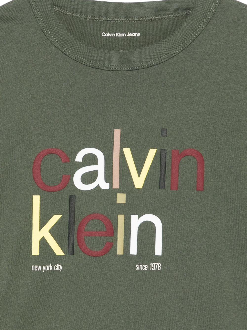 CALVIN KLEIN JEANS T-shirt a maniche corte con logo