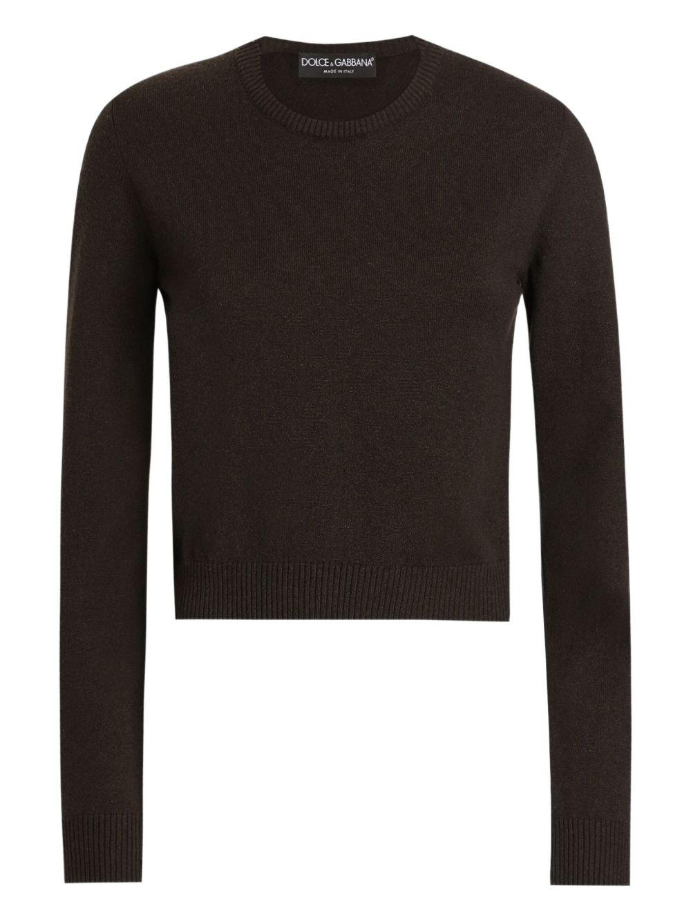 DOLCE e GABBANA Maglia girocollo in cashmere