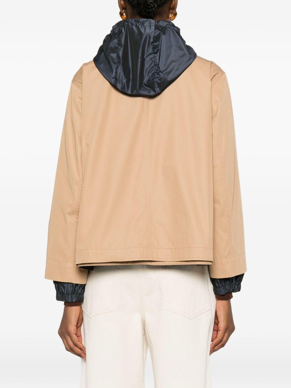 HERNO Giacca reversibile con cappuccio
