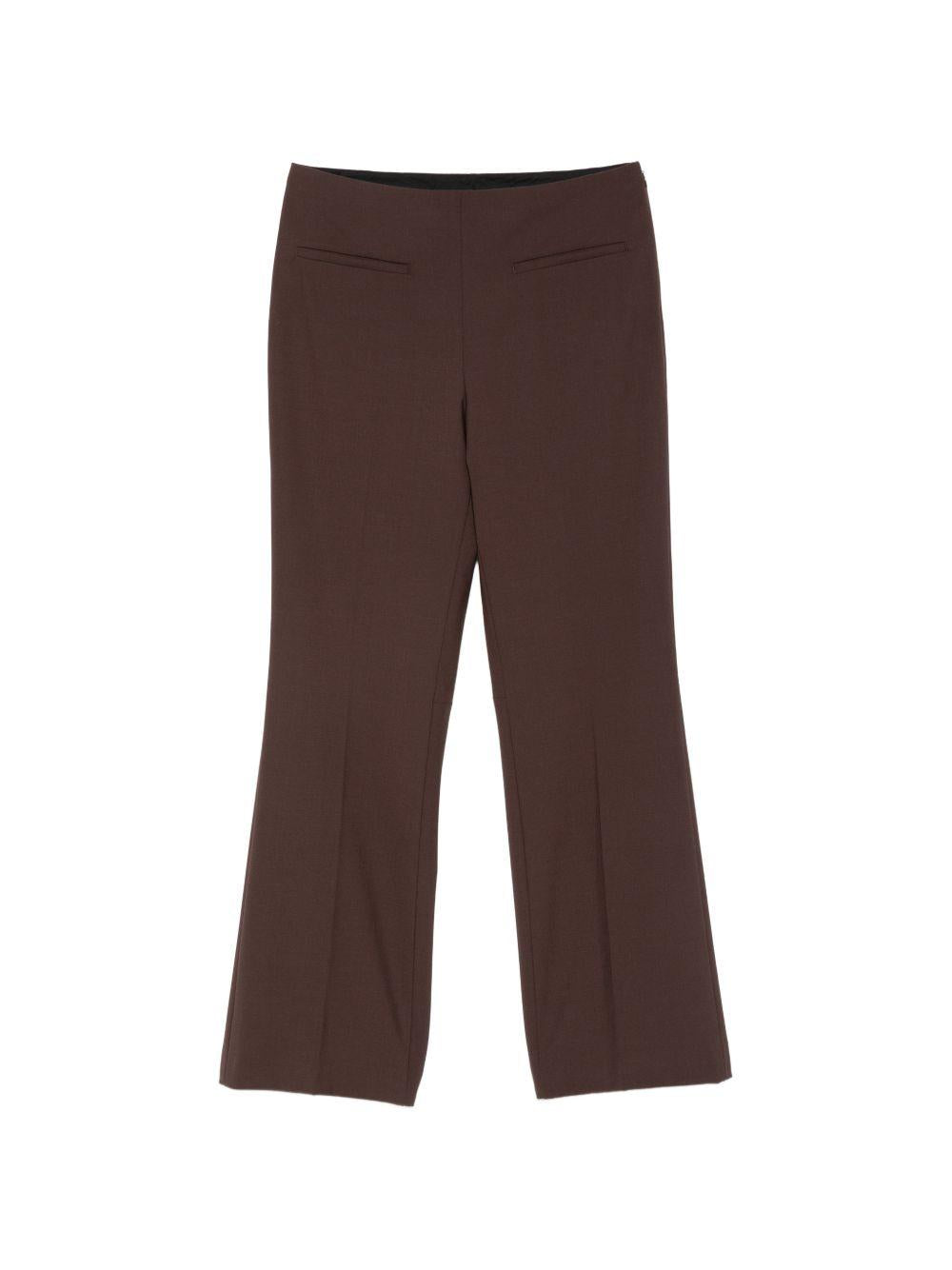 SEMICOUTURE Pantaloni Estefania marroni