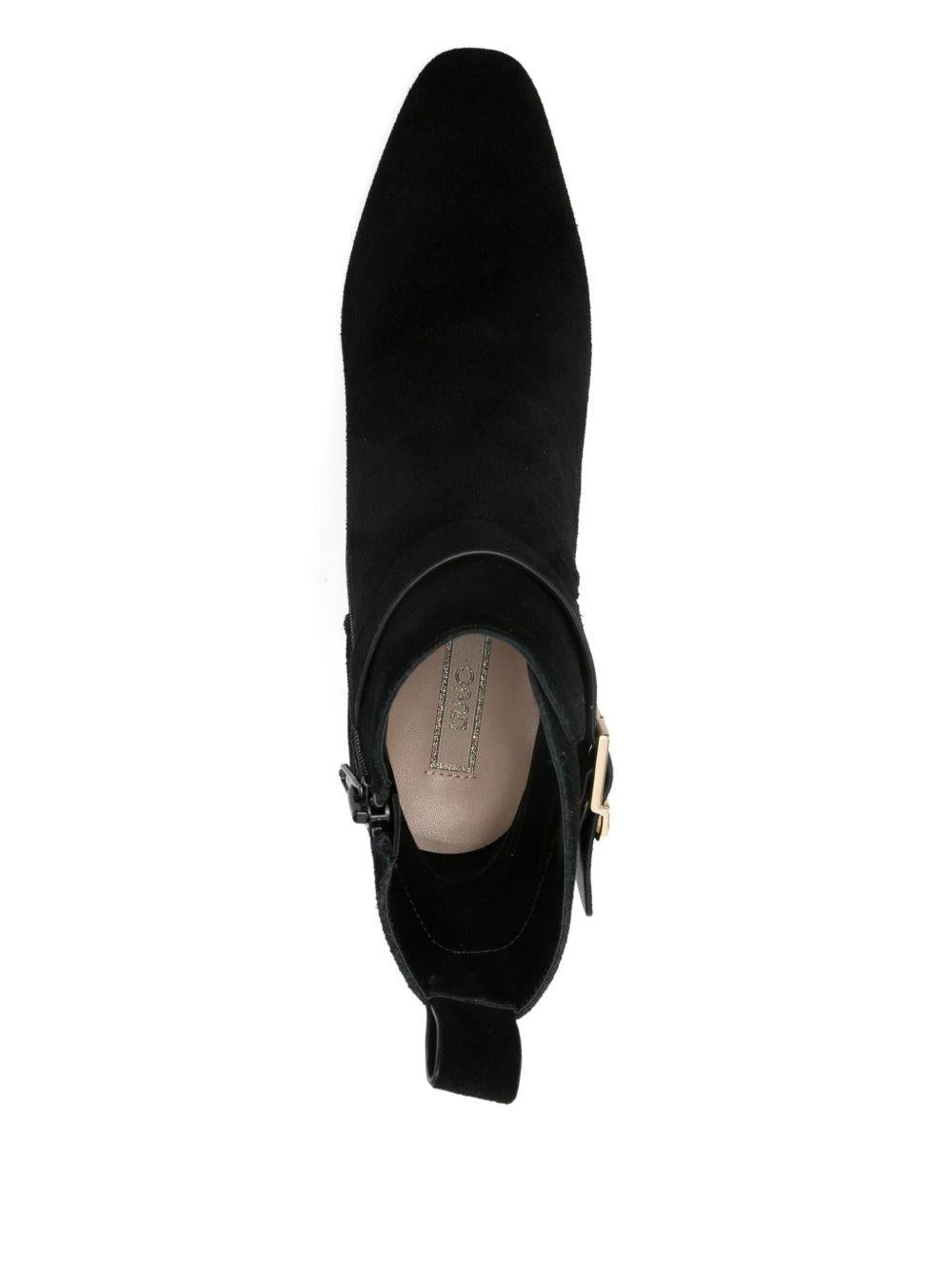 LIUJO Stivaletti neri con tacco largo