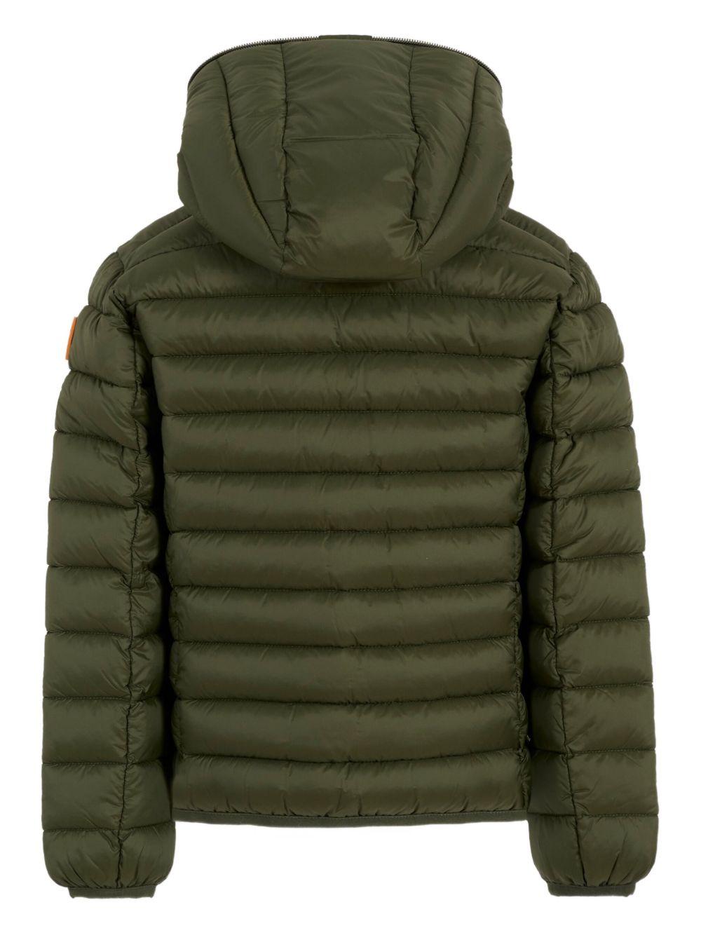 SAVE THE DUCK Piumino corto con cappuccio