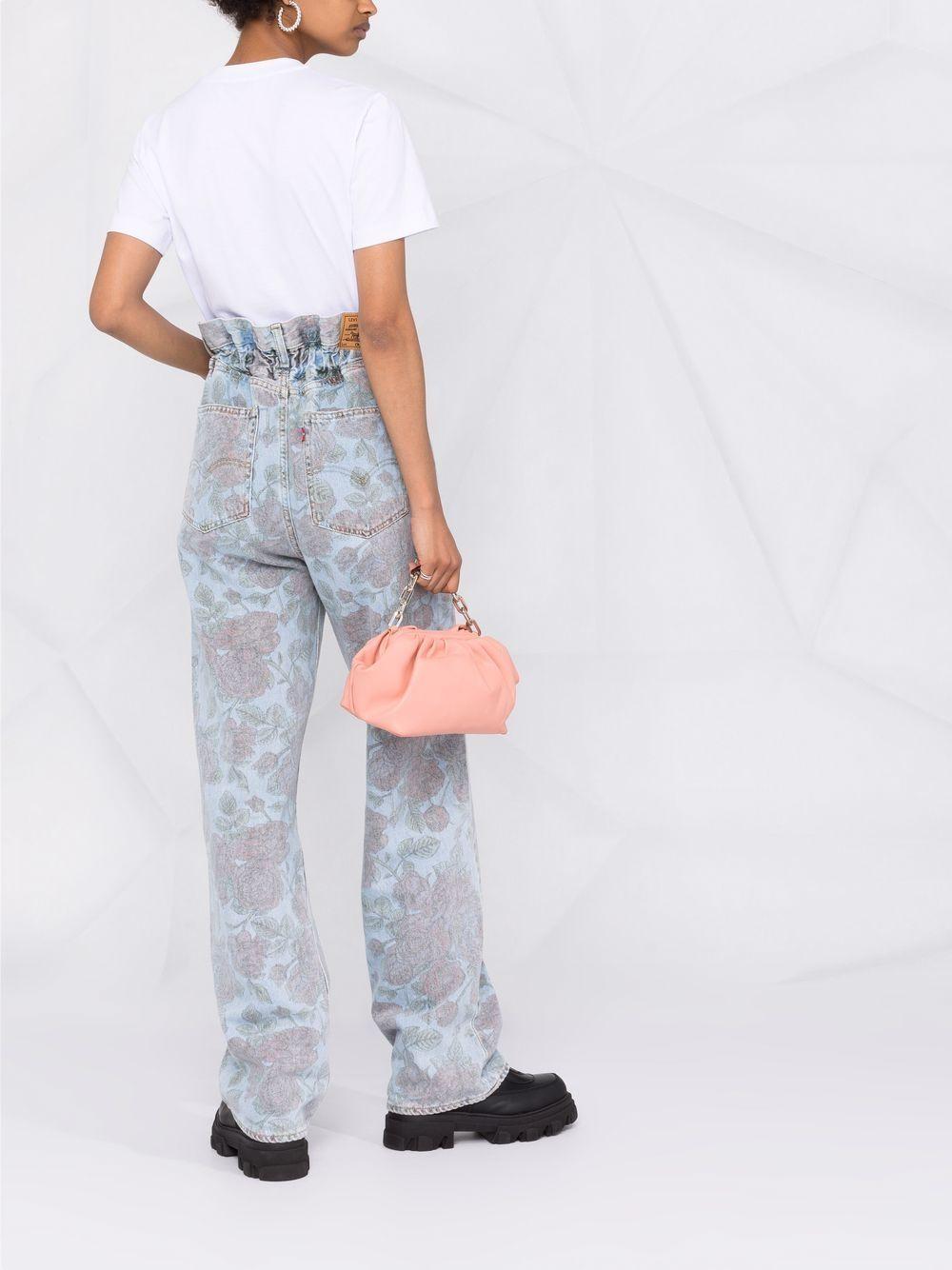 MSGM T-shirt bianca con logo