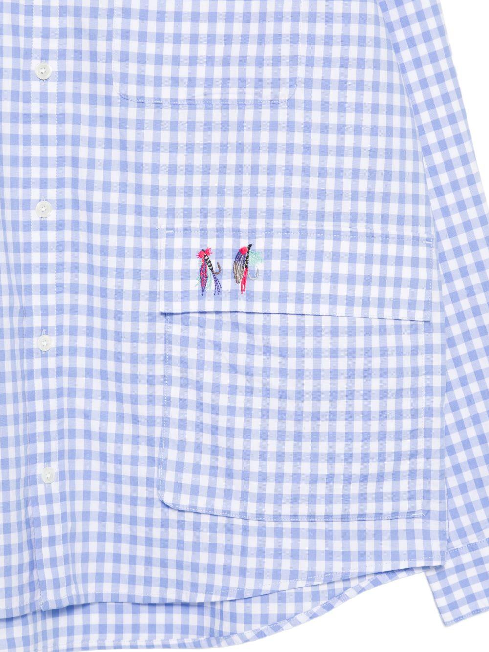 BARBOUR Camicia a quadretti con dettagli ricamati Paul Smith loves Barbour