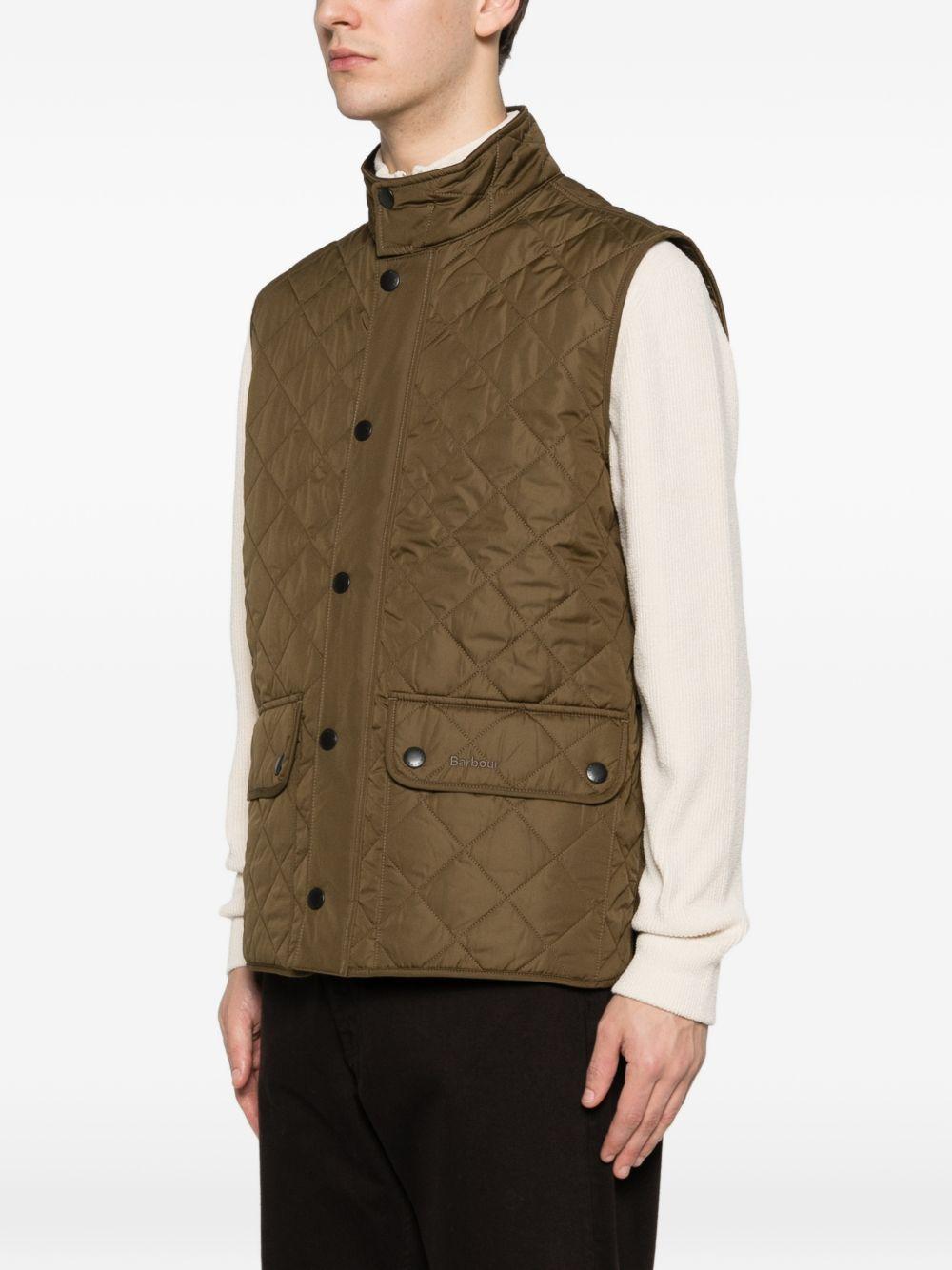 BARBOUR Gilet trapuntato Lowerdale con tasche