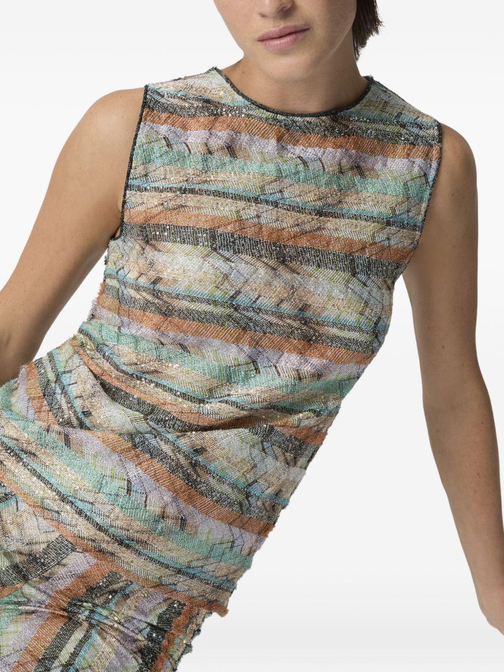 MISSONI Top a righe multicolore