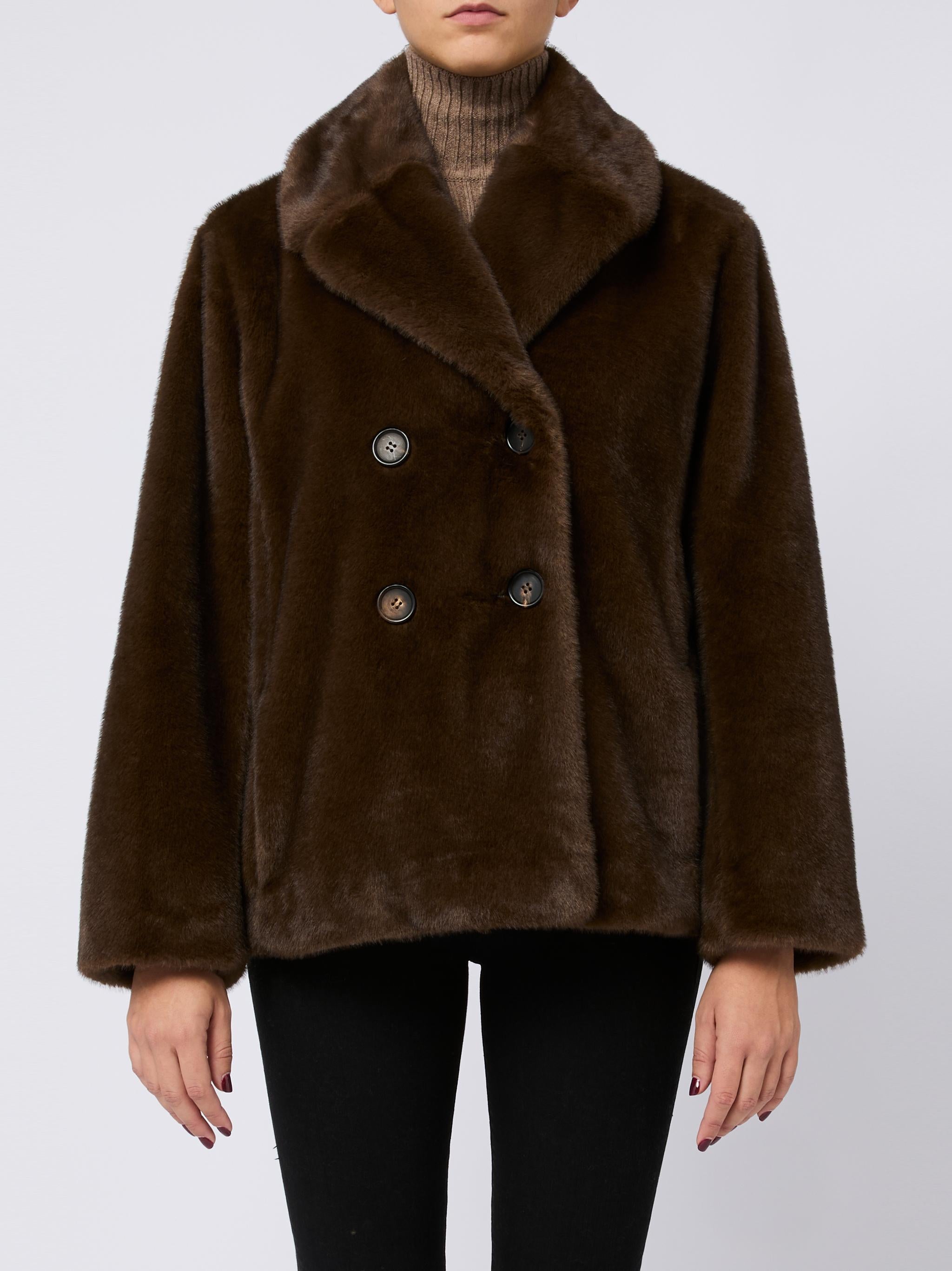 S MAX MARA Giacca in ecopelliccia 'Laura'