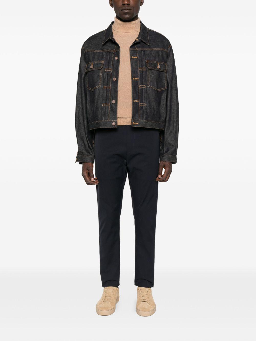 DANIELE FIESOLI Maglia a collo alto cammello