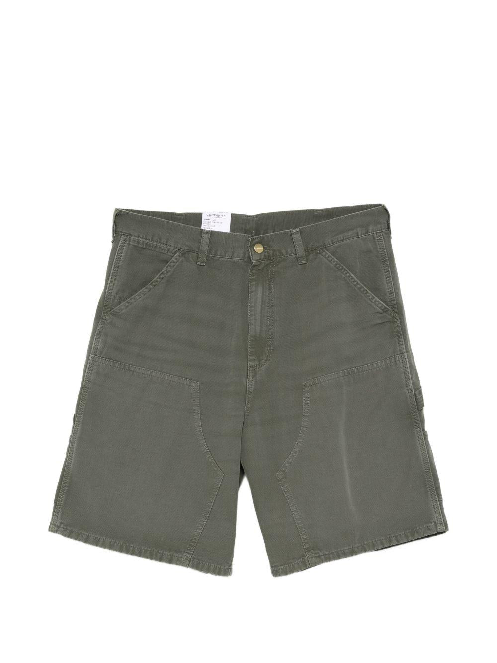 CARHARTT WIP Cargo corti Double Knee verdi