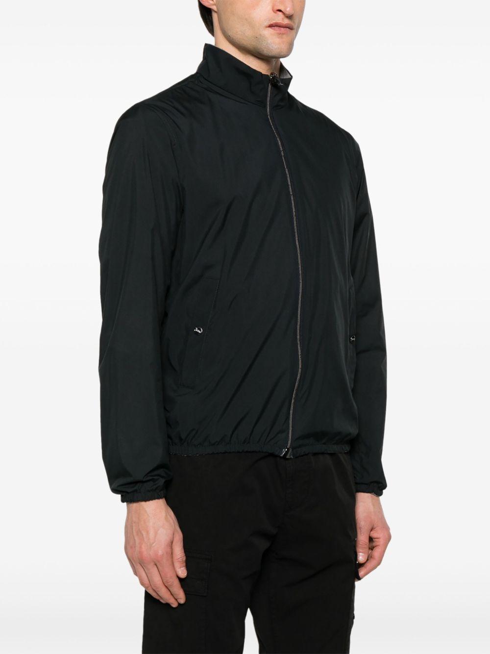 HERNO Giacca con zip blu navy