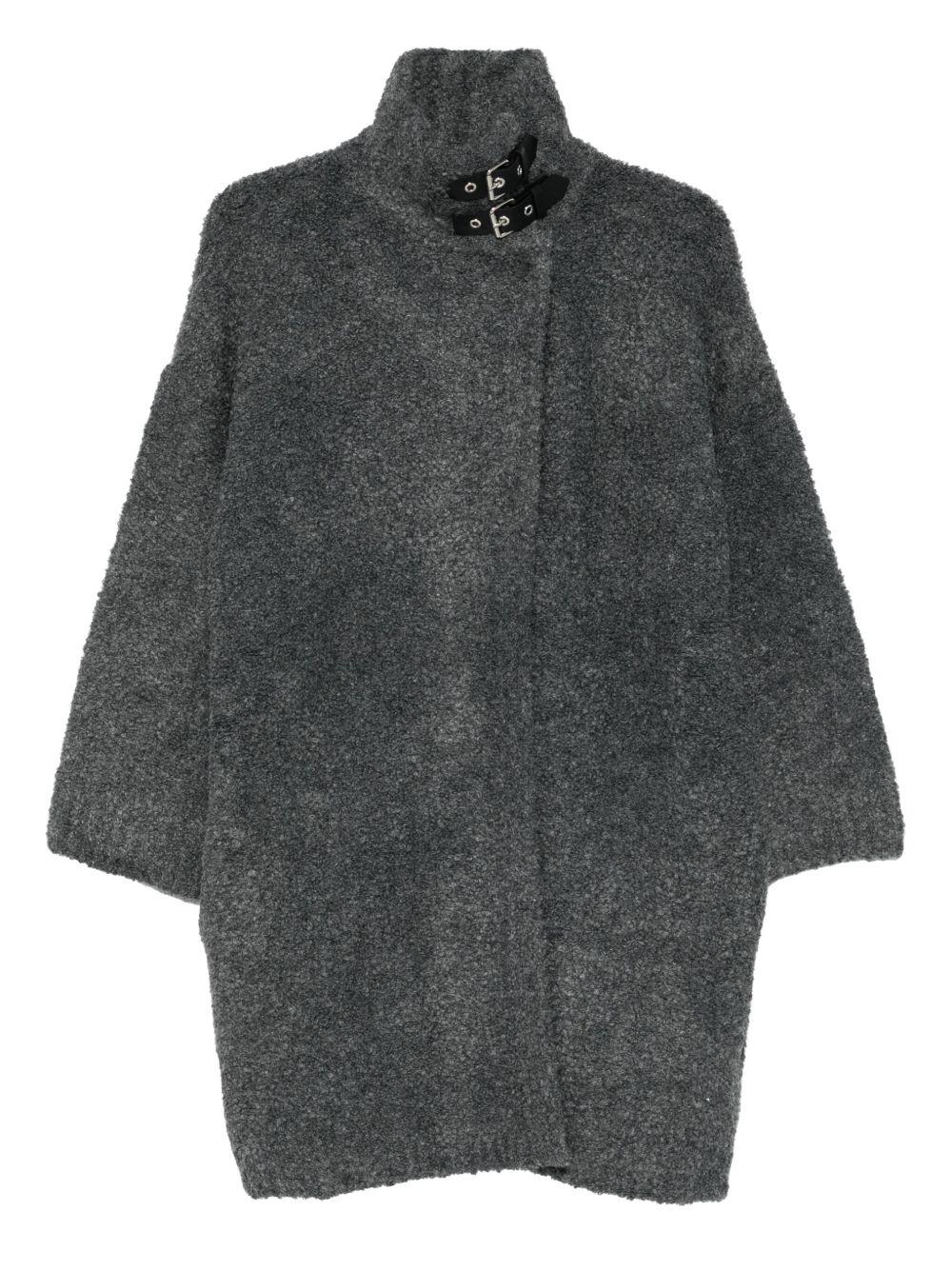 LIUJO Cappotto grigio misto lana