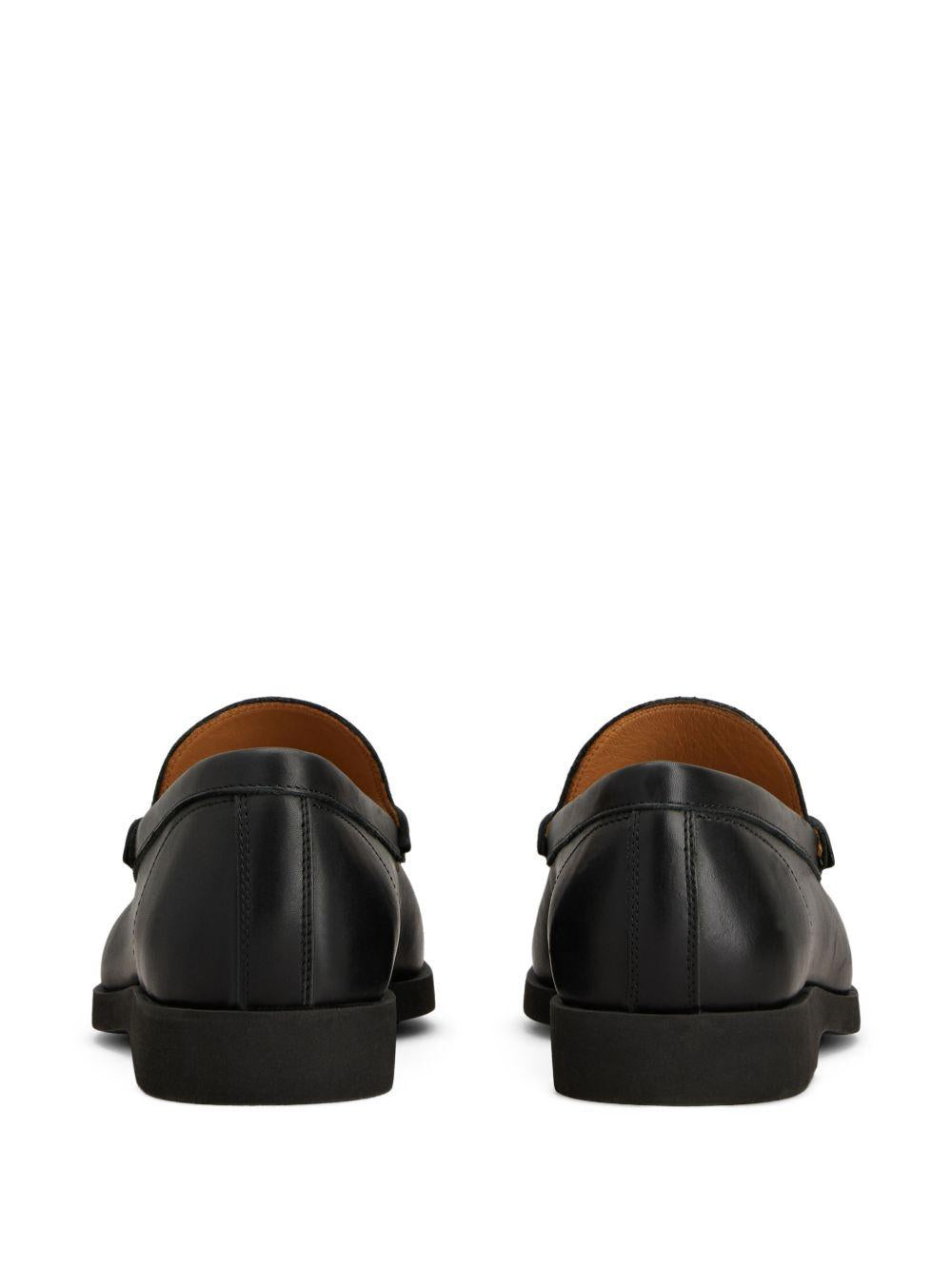 TODS Mocassini neri Light 98L con fascia penny