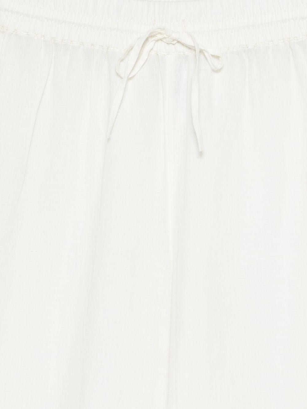 POLO RALPH LAUREN Pantaloni leggeri da mare a gamba larga bianchi