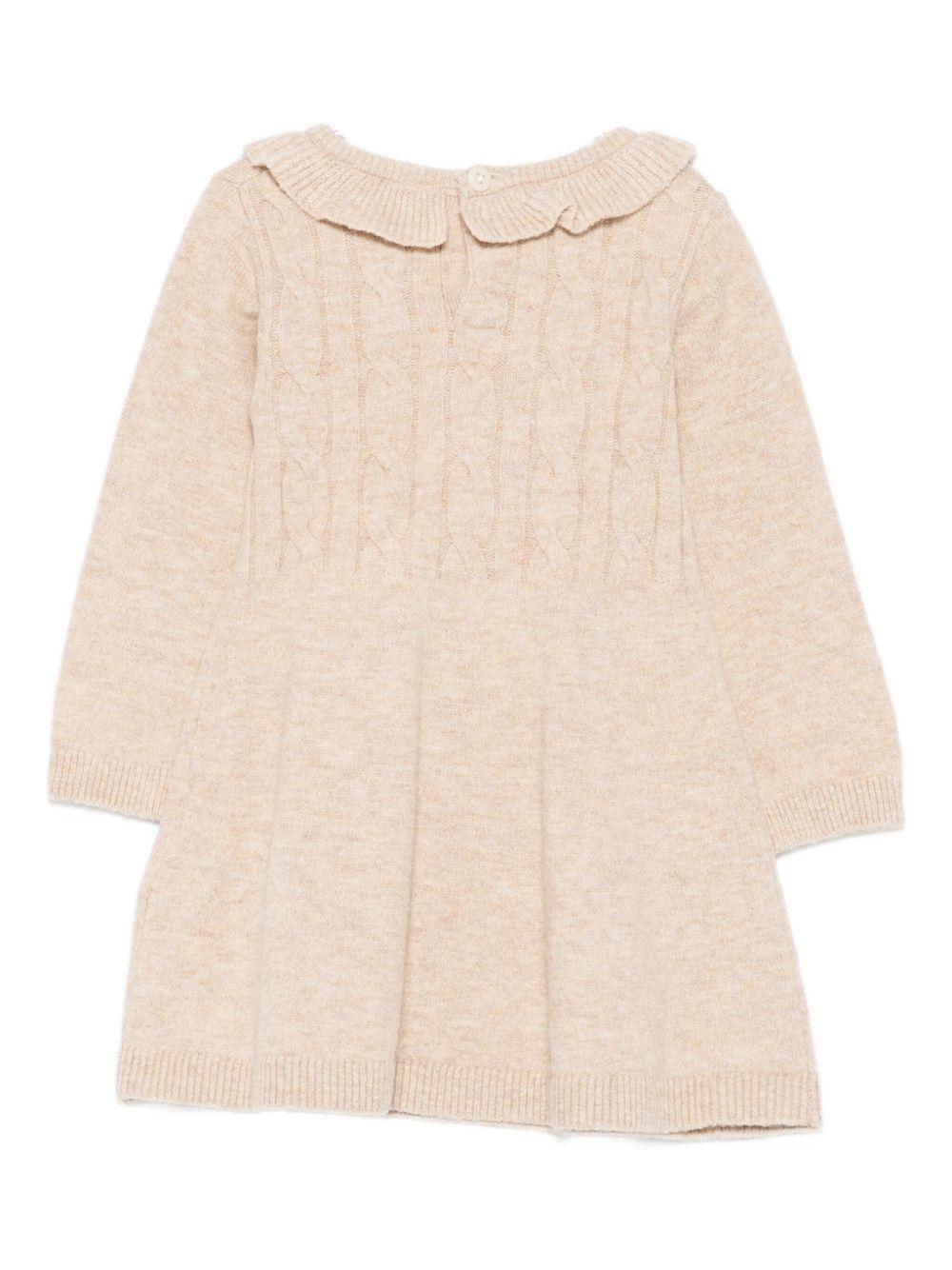 TOMMY HILFIGER Abito in maglia beige