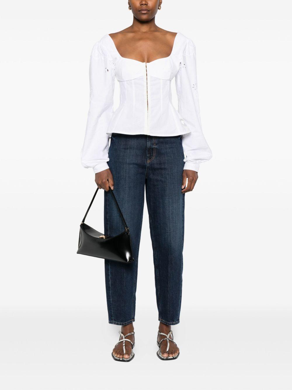 DONDUP Jeans blu a vita alta