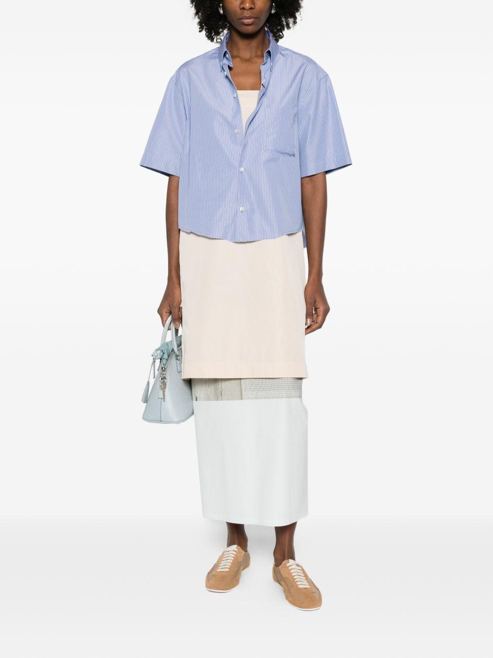 MAISON MARGIELA Camicia a maniche corte in cotone