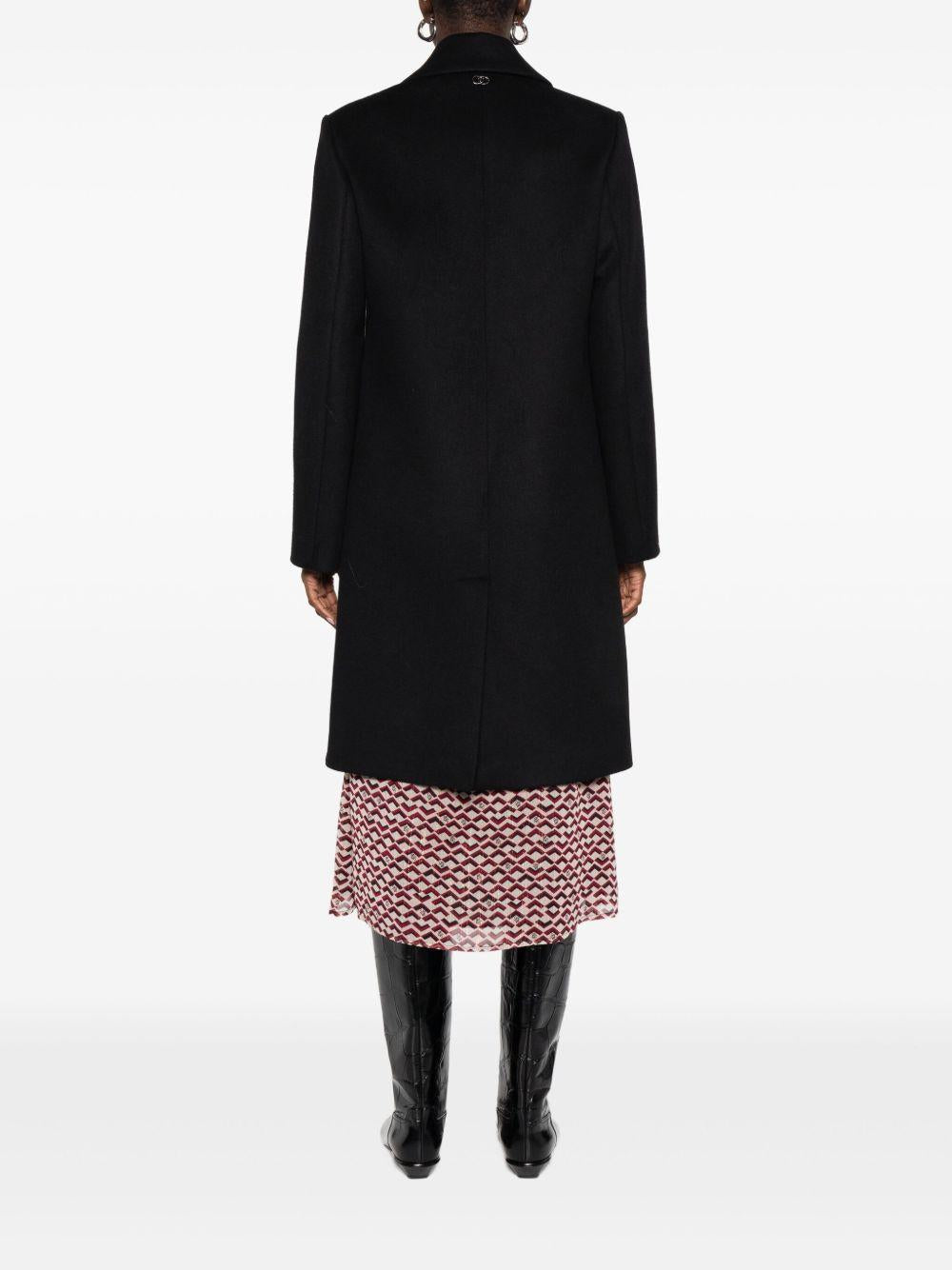 LIUJO Blazer nero con chiusura frontale