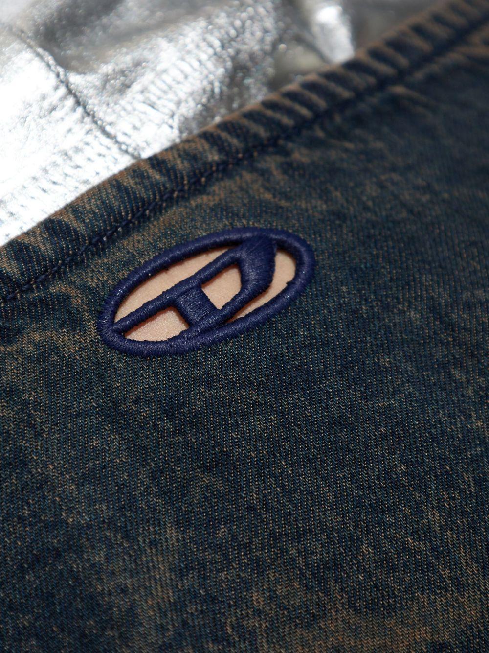 DIESEL Gonna lunga blu navy `DE-ANNIE-S`