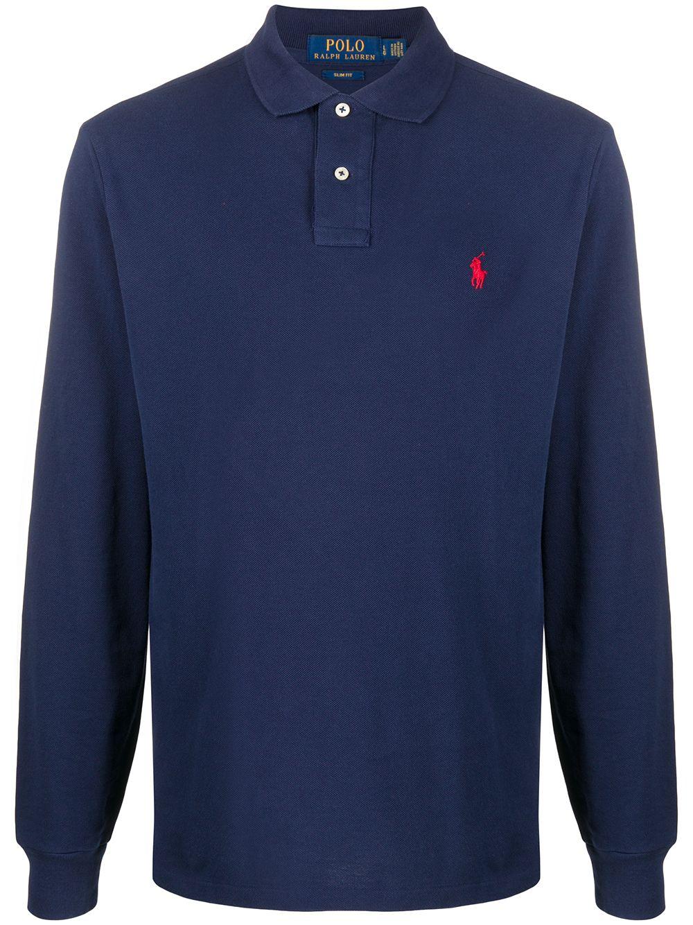 POLO RALPH LAUREN Polo a maniche lunghe con logo