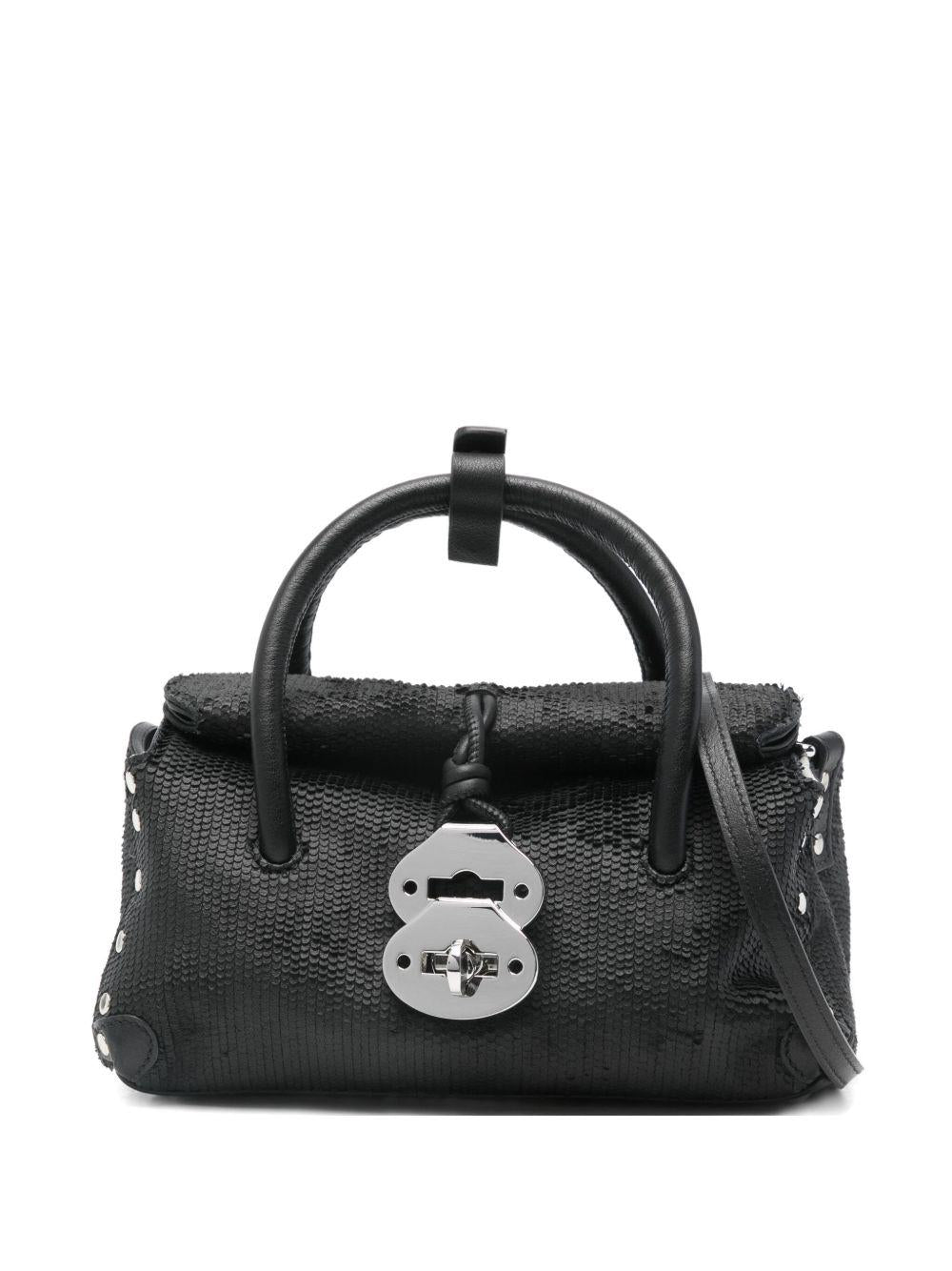ZANELLATO Borsa Dotta baby Anniversario CBI nera